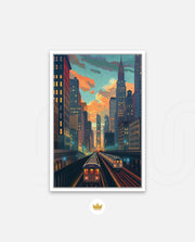 Metro Sunset Lines