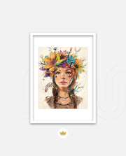 Floral Spirit Gaze