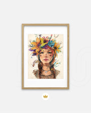Floral Spirit Gaze
