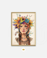 Floral Spirit Gaze
