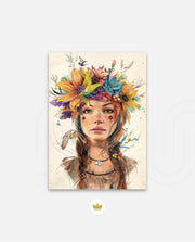 Floral Spirit Gaze