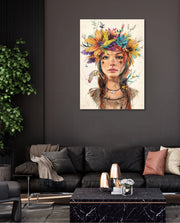 Floral Spirit Gaze