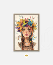 Floral Spirit Gaze