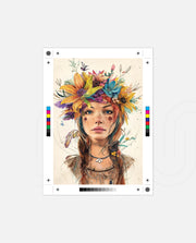 Floral Spirit Gaze