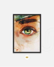 Emerald Gaze Detail
