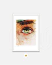 Emerald Gaze Detail