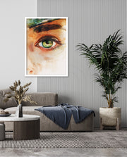 Emerald Gaze Detail