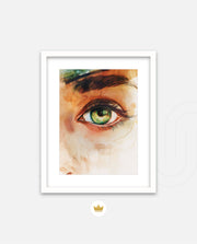 Emerald Gaze Detail