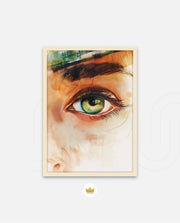 Emerald Gaze Detail