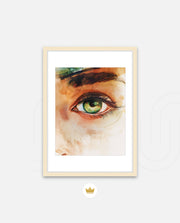 Emerald Gaze Detail