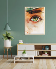 Emerald Gaze Detail