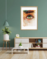 Emerald Gaze Detail