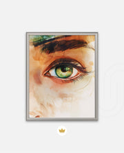 Emerald Gaze Detail
