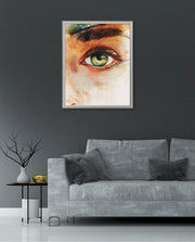 Emerald Gaze Detail