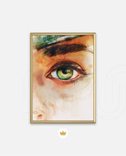 Emerald Gaze Detail