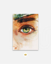 Emerald Gaze Detail