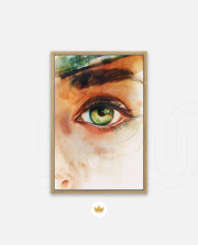Emerald Gaze Detail