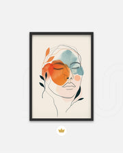 Modern Line Face