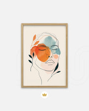 Modern Line Face