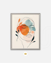 Modern Line Face