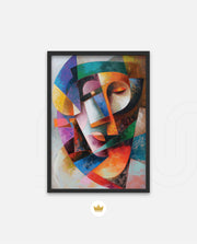 Vivid Cubist Harmony