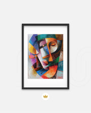 Vivid Cubist Harmony