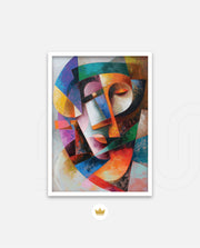 Vivid Cubist Harmony