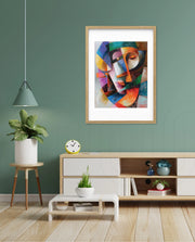 Vivid Cubist Harmony
