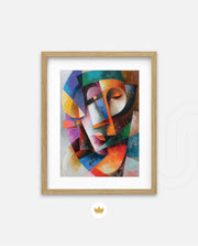 Vivid Cubist Harmony