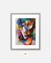 Vivid Cubist Harmony
