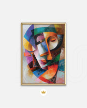 Vivid Cubist Harmony