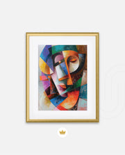 Vivid Cubist Harmony