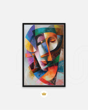 Vivid Cubist Harmony