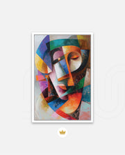 Vivid Cubist Harmony