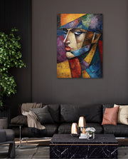 Mosaic Shadow Face