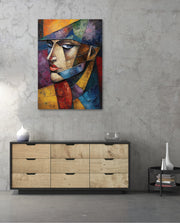 Mosaic Shadow Face