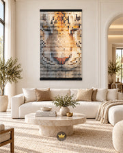 White Tiger Amber Dots