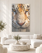 White Tiger Amber Dots