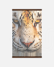 White Tiger Amber Dots