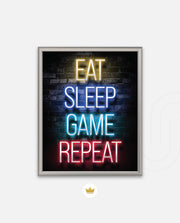 Eat Sleep Game Repeat