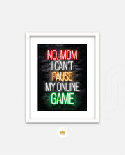 No Pause Game