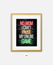 No Pause Game