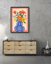 Blue Bloom Vase