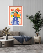 Blue Bloom Vase