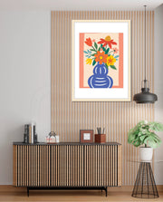 Blue Bloom Vase