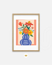 Blue Bloom Vase