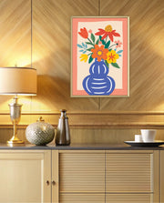 Blue Bloom Vase