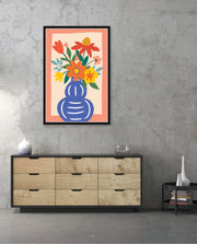 Blue Bloom Vase