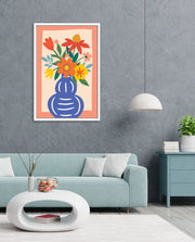 Blue Bloom Vase