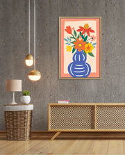 Blue Bloom Vase